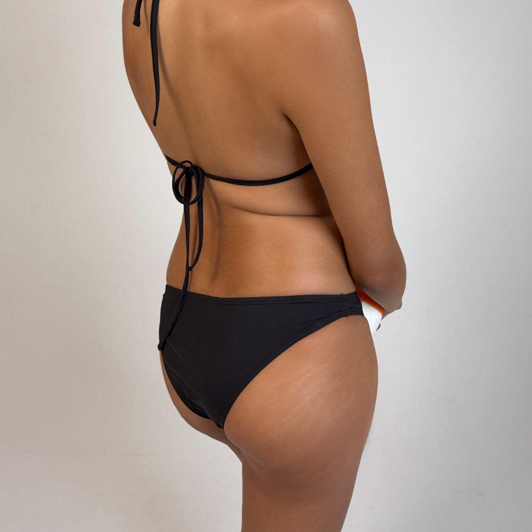 Bikini Hose Kein Cameltoe schwarz