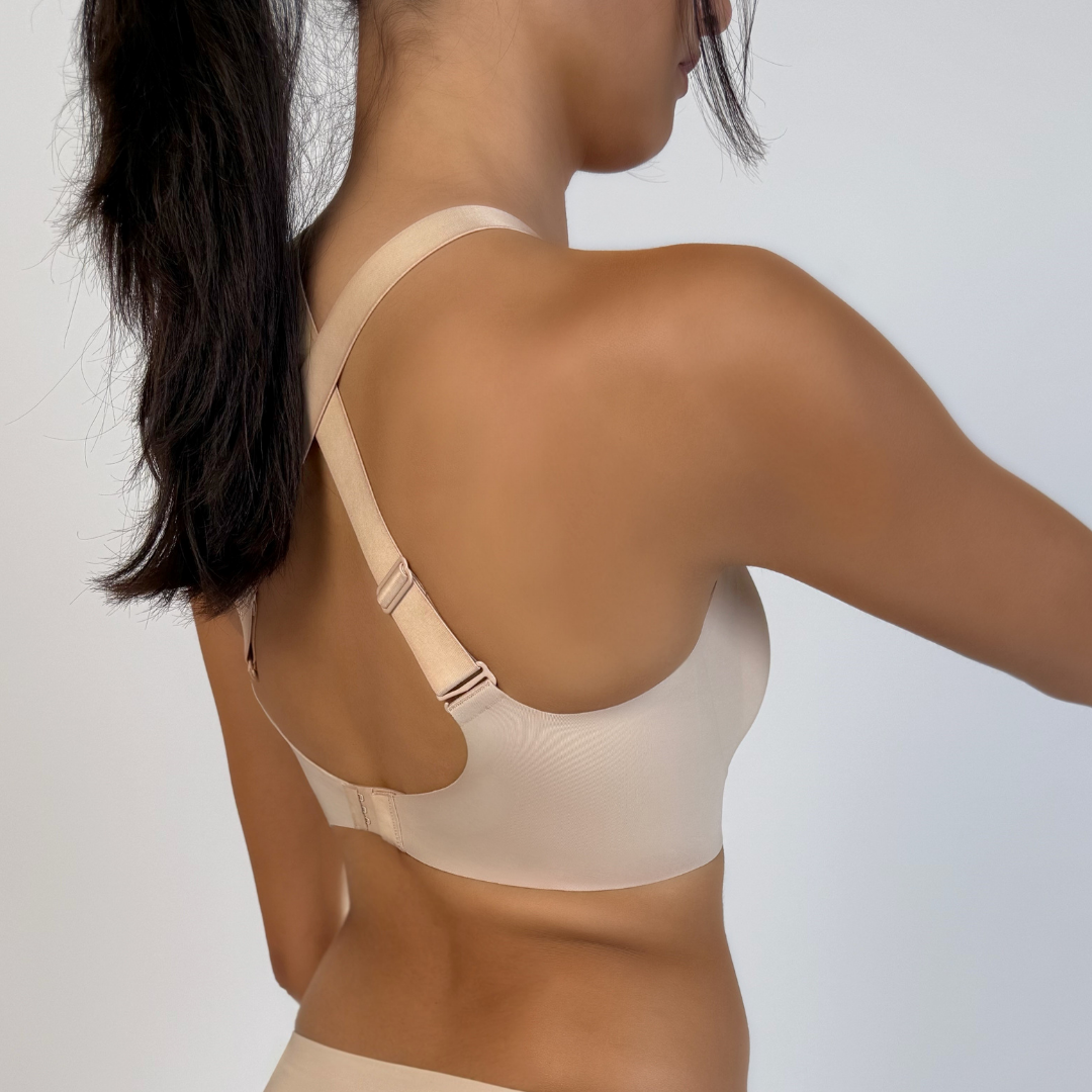 Sport Everyday BH Nude nahtlos ohne Bügel bequem