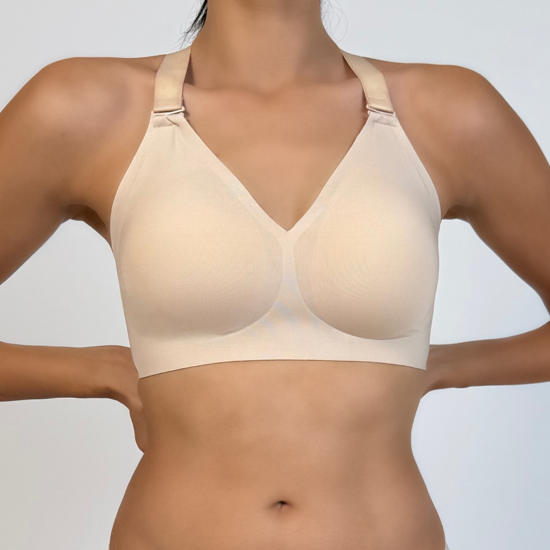 Sport Everyday BH Nude nahtlos ohne Bügel bequem