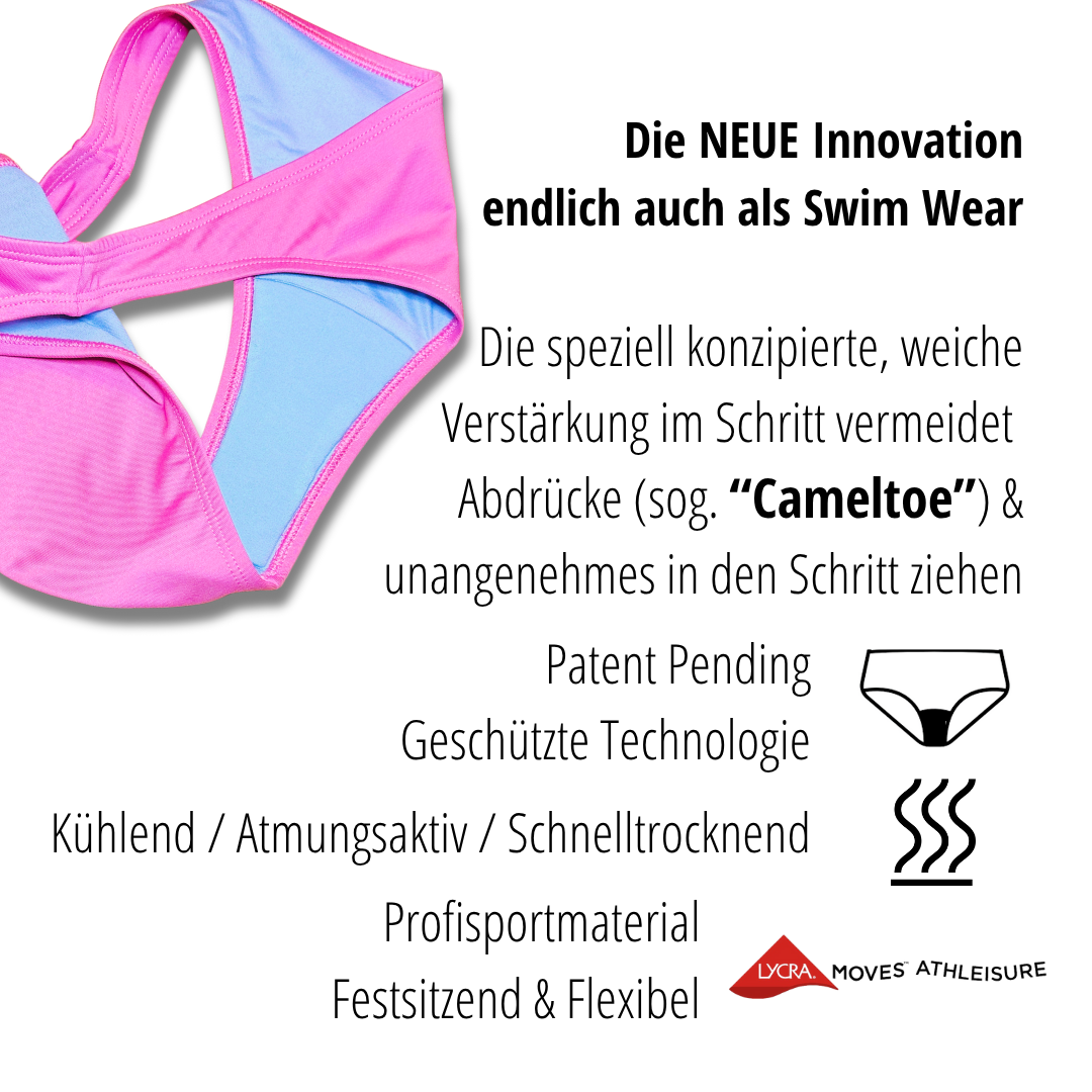 Bikini Hose Rosa Anti Cameltoe