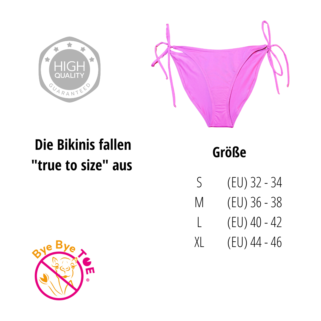 Bikini Hose zum binden kein Cameltoe
