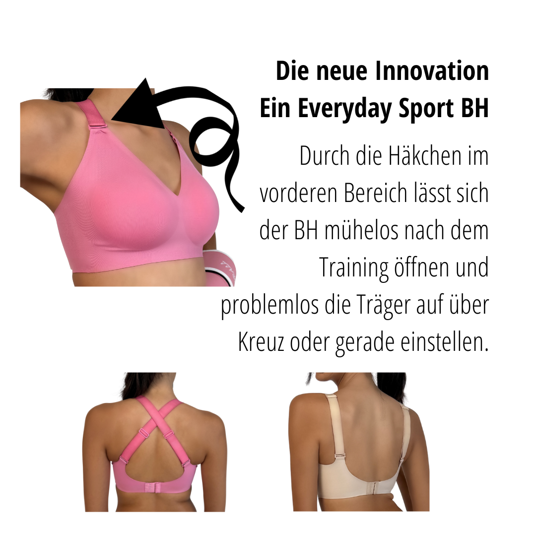 Sport Everyday BH ohne Bügel nahtlos bequem