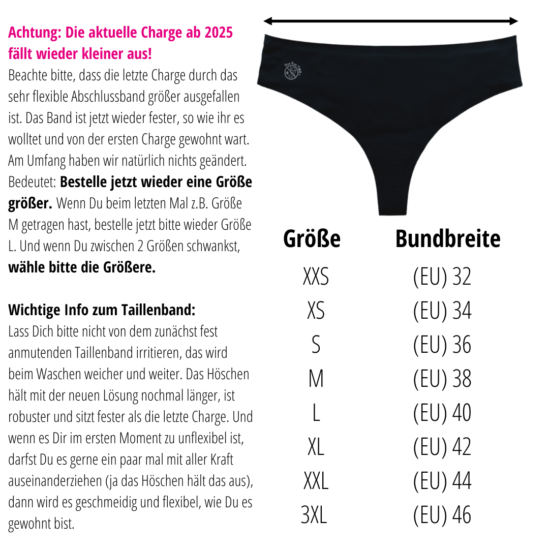 Slip Rosa Anti Cameltoe