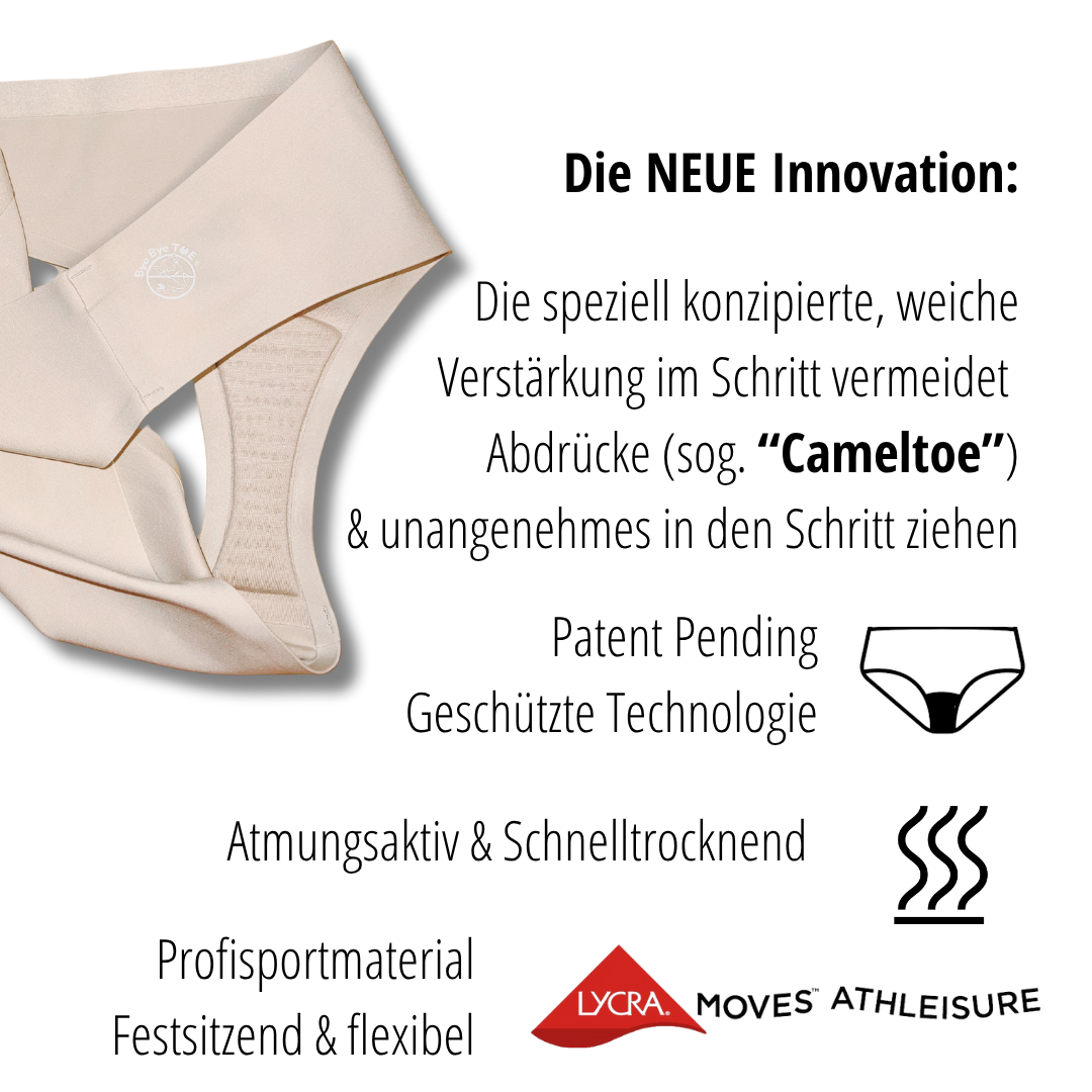 Slip Sand nahtlos vermeidet Cameltoe