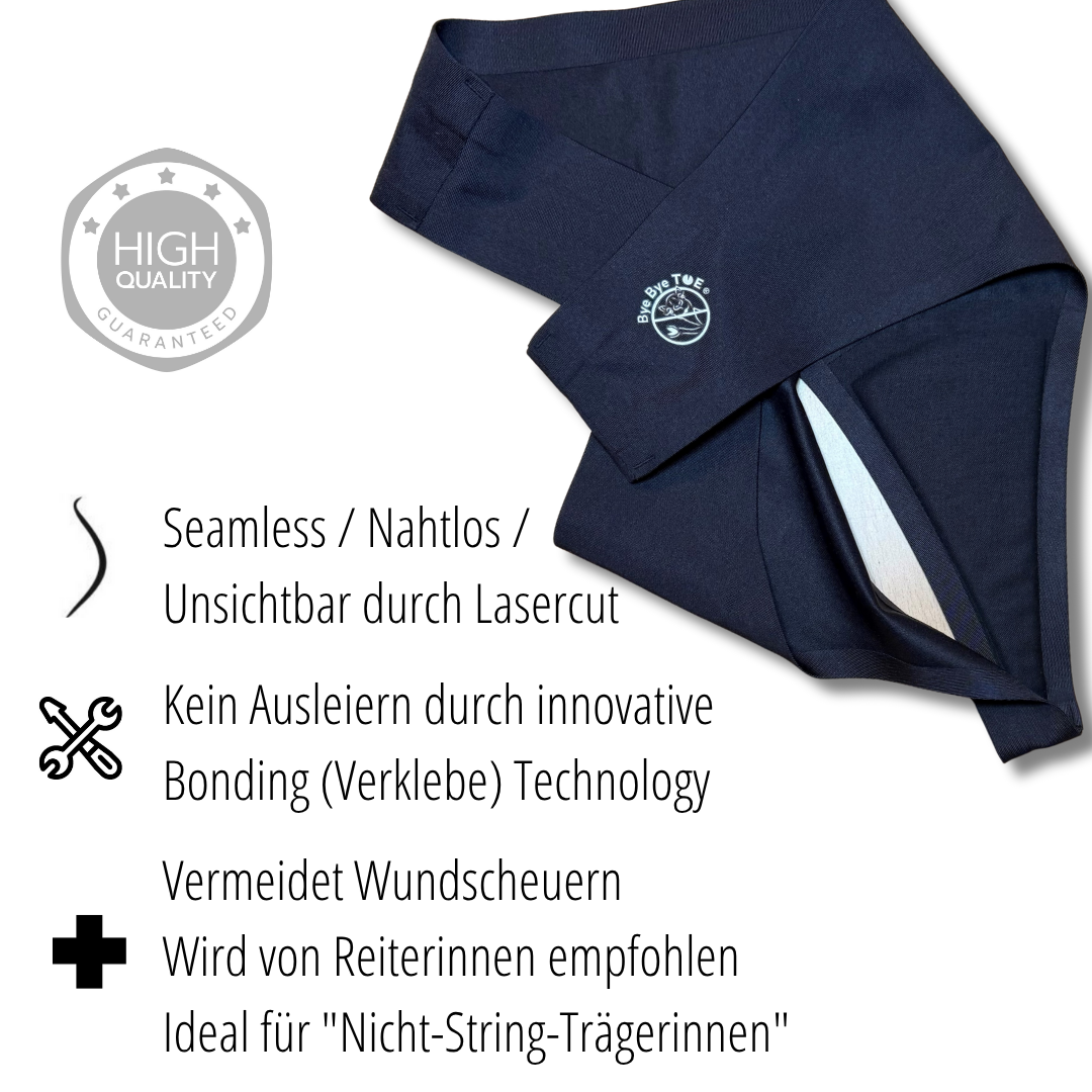 Tanga schwarz Anti Cameltoe