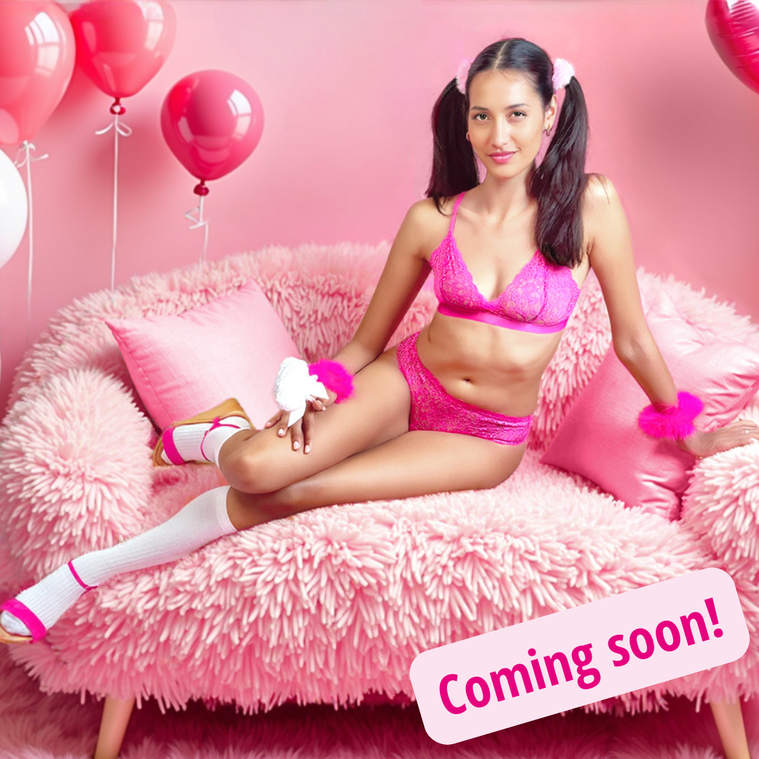 Spitzen Triangel BH pink bequem